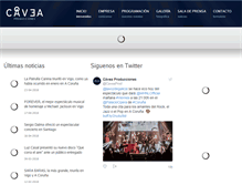Tablet Screenshot of caveaproducciones.com